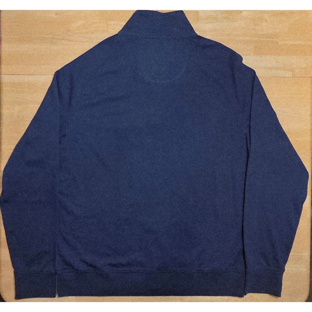 NWT St. John's Bay Performance Mens Mock Neck Long Sleeve Quarter-Zip Pullover - Picture 7 of 9